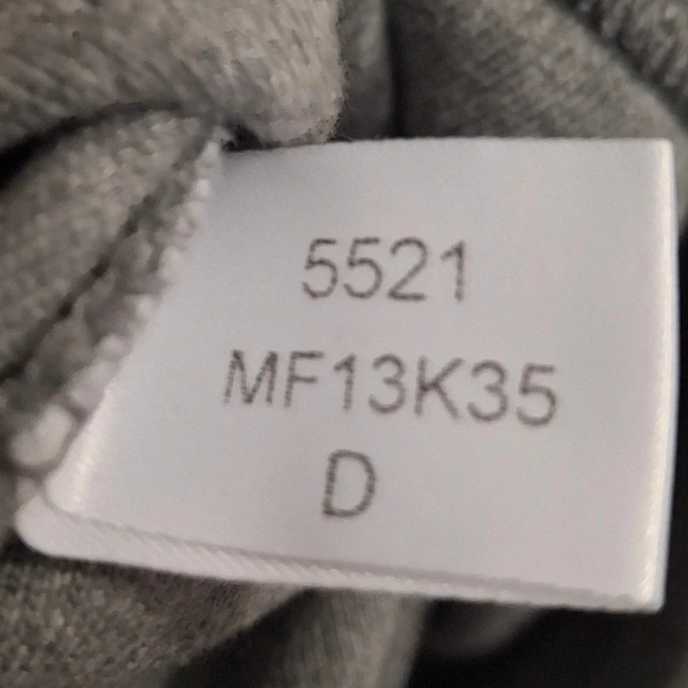 Peter Millar 1/4 Zip Vest Mens Large Gray Cherry Valley Golf L